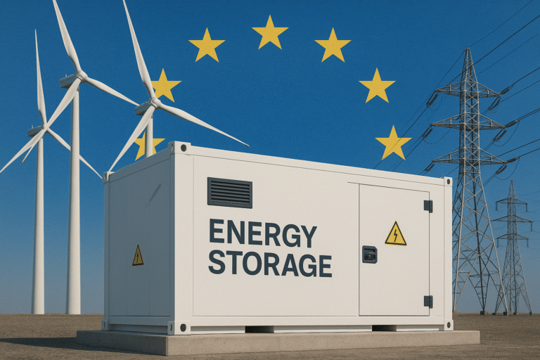 The EU is preparing a major shift in energy infrastructure – and energy storage is now the foundation.