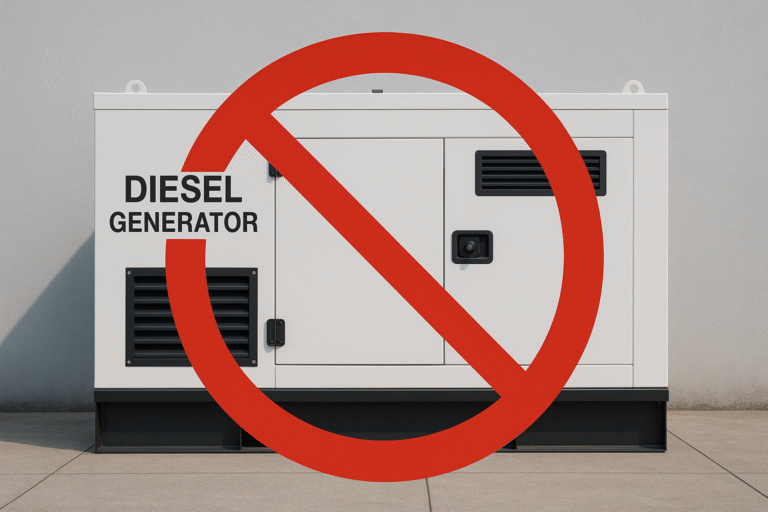 Data centre operators: it’s time to stop hiding behind diesel. The future demands more.